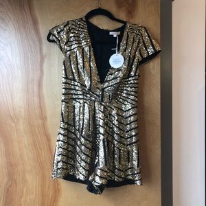 Sequin romper